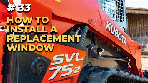 Replacement Skid Steer Window 